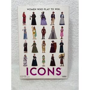 ICONS Women Who Play To Win Buffalo Games New Sealed - ‎ Stickers on Box